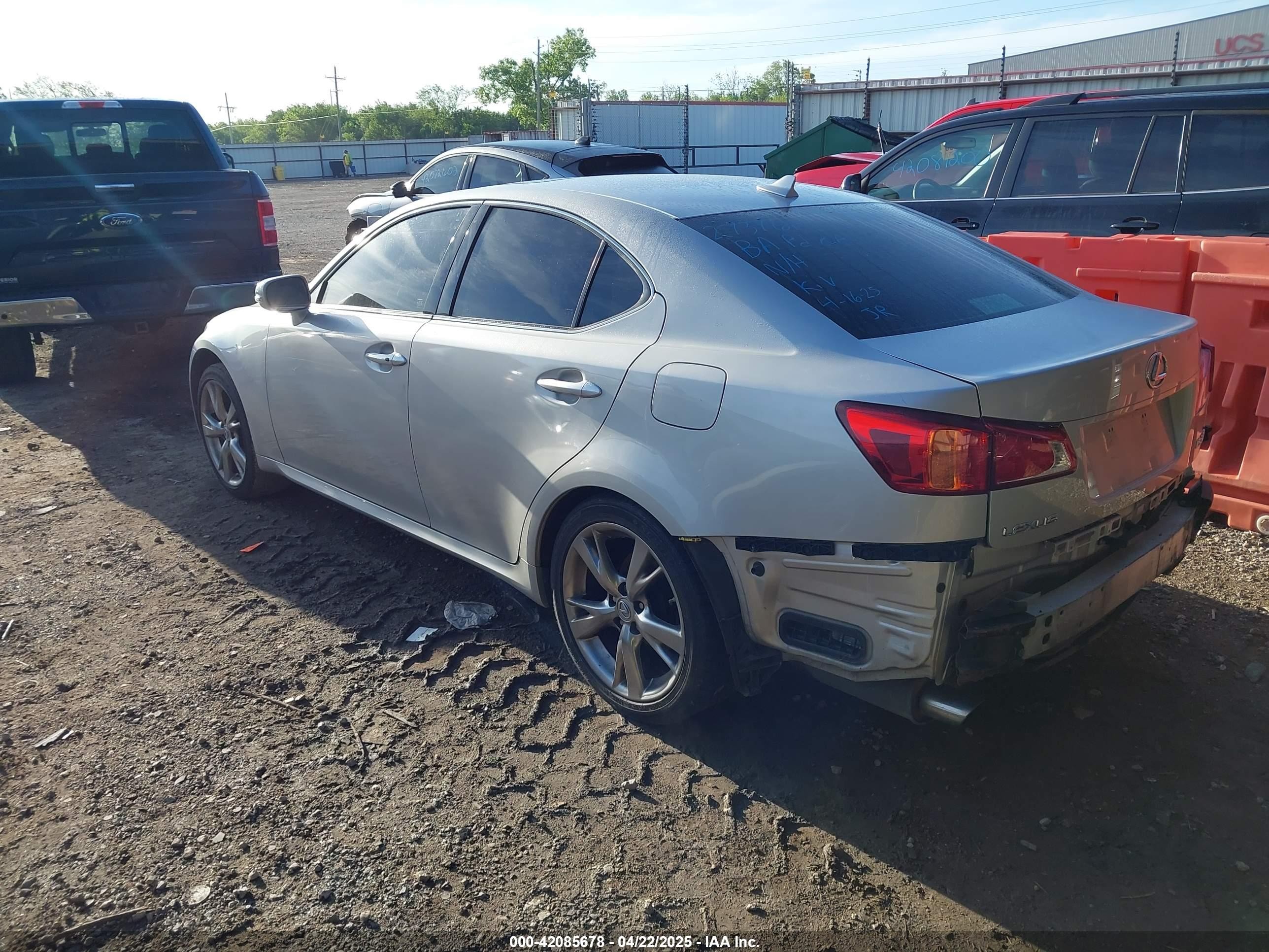 2009 Lexus Is 250 Gray vin: JTHBK262X95095415