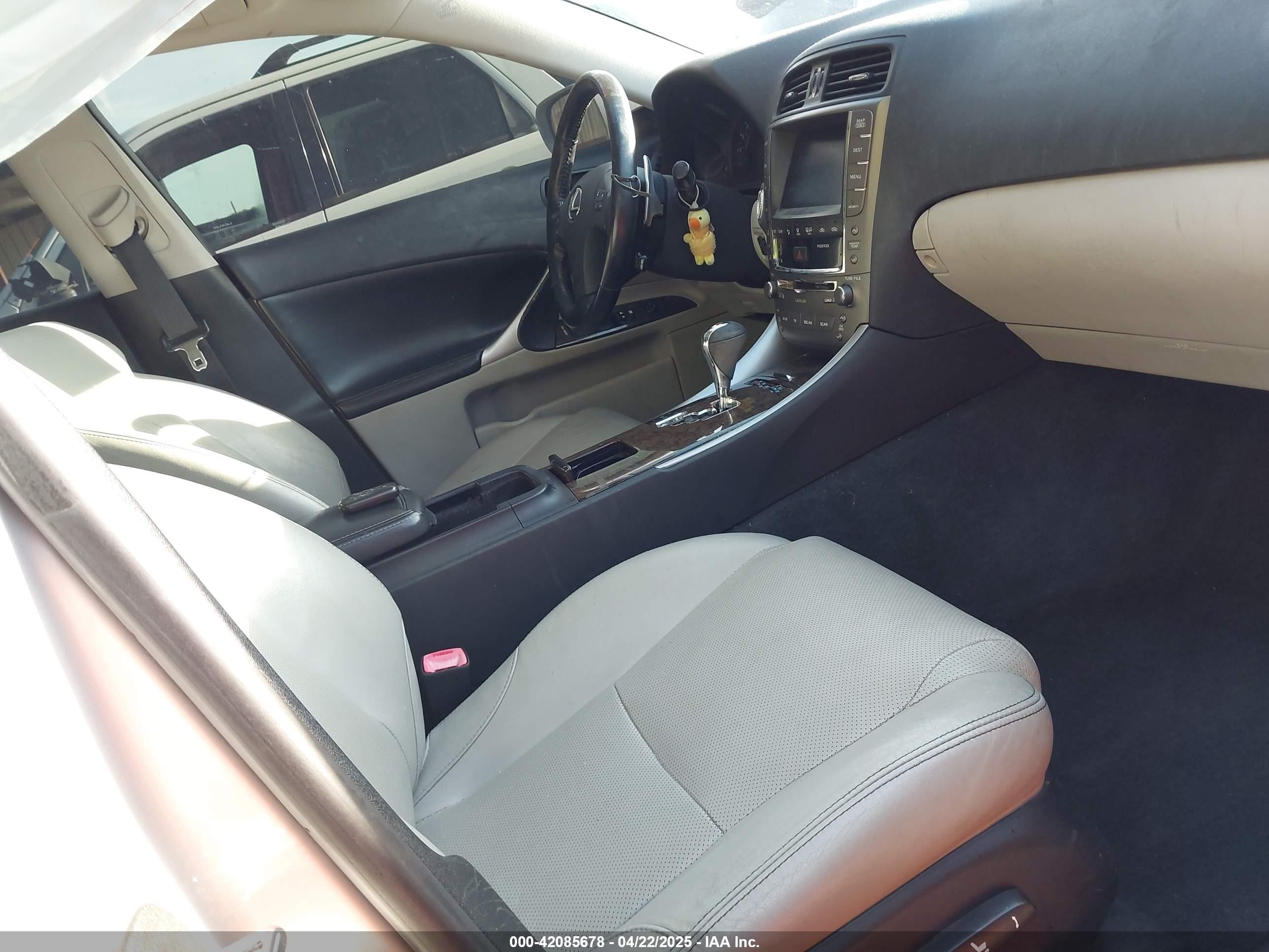 2009 Lexus Is 250 Gray vin: JTHBK262X95095415
