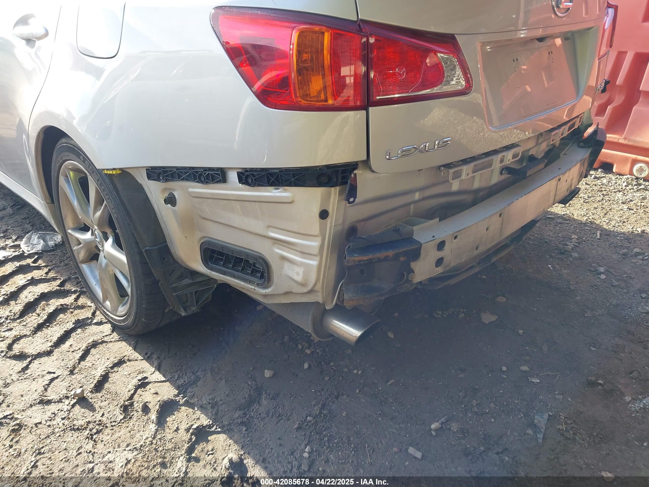 2009 Lexus Is 250 Gray vin: JTHBK262X95095415