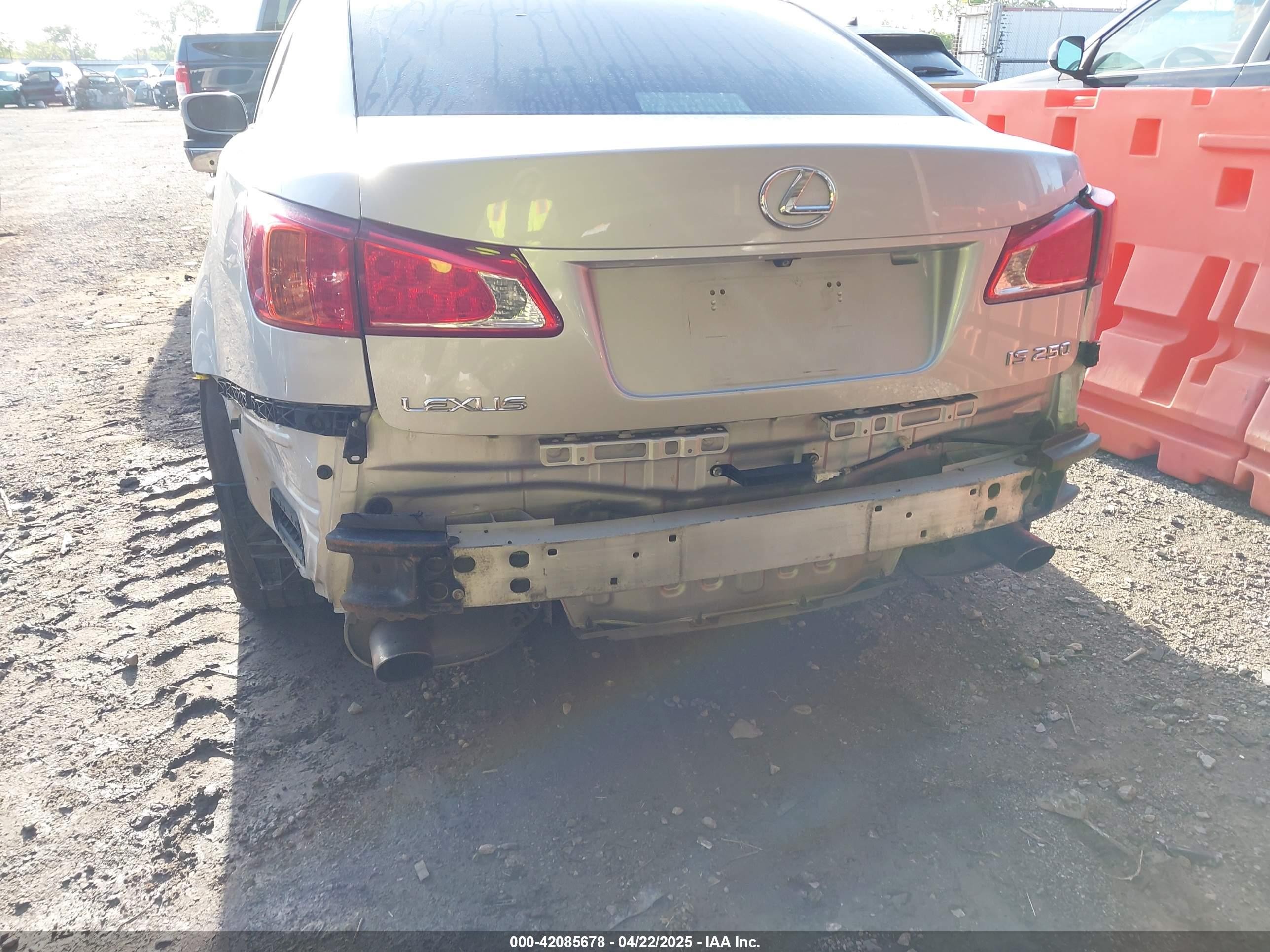 2009 Lexus Is 250 Gray vin: JTHBK262X95095415