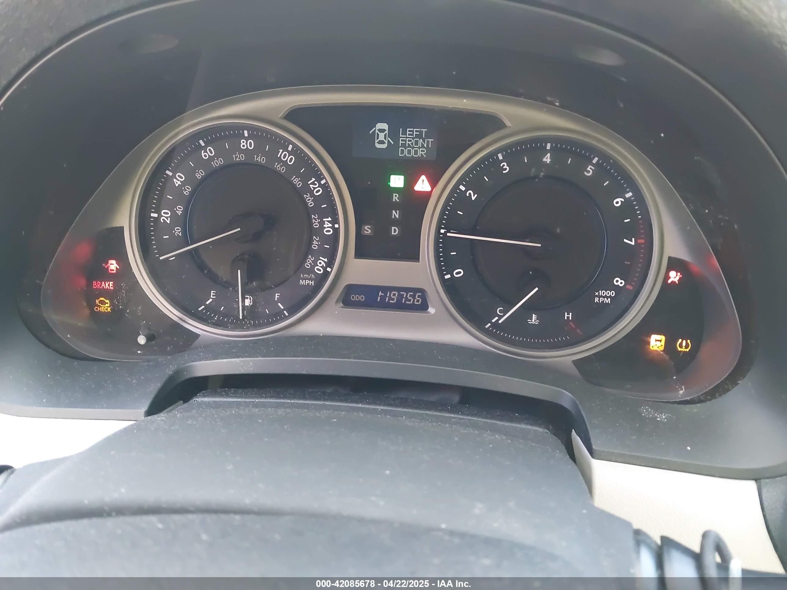 2009 Lexus Is 250 Gray vin: JTHBK262X95095415
