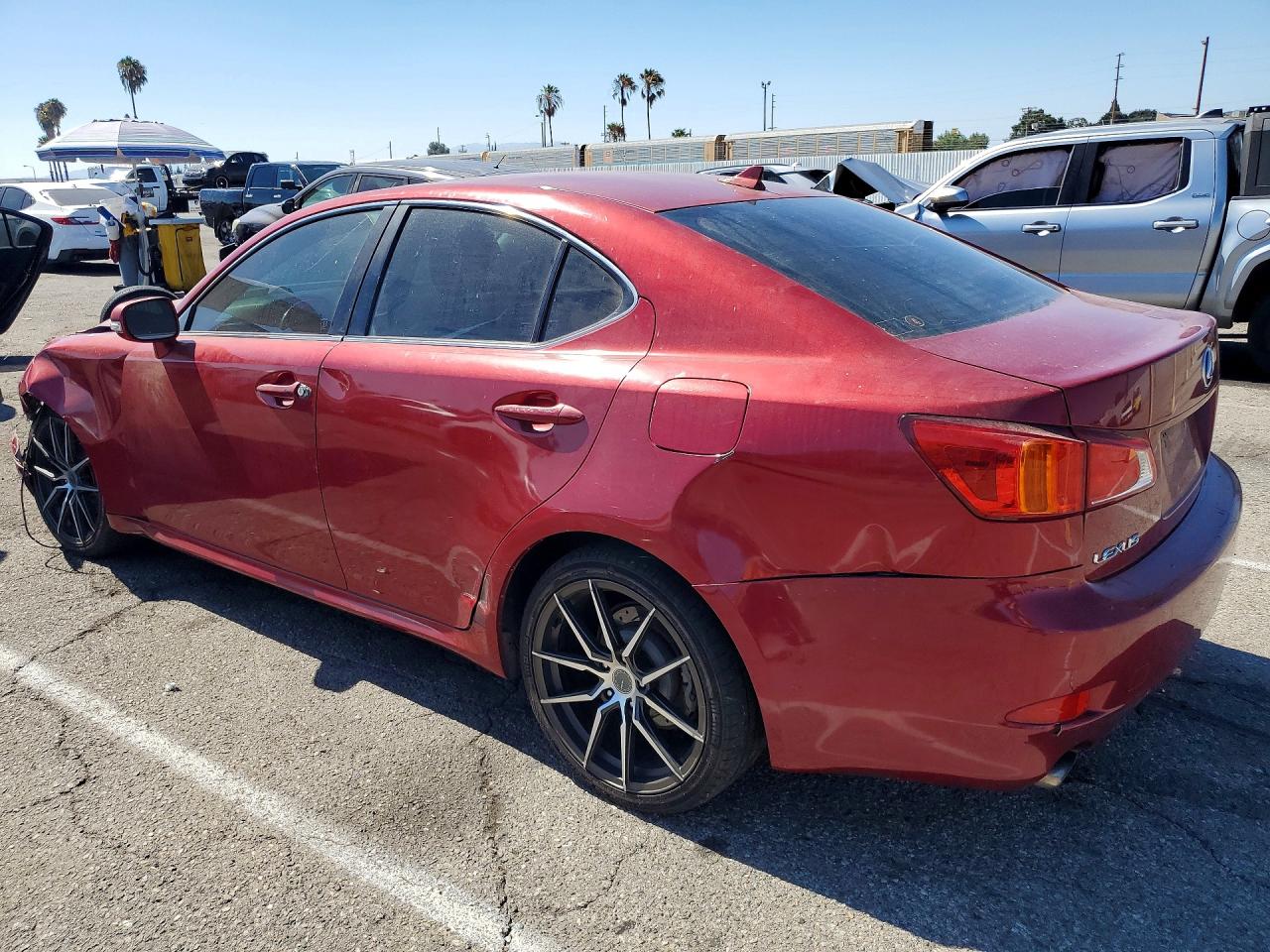 2009 Lexus Is 250 Red vin: JTHBK262X95097083
