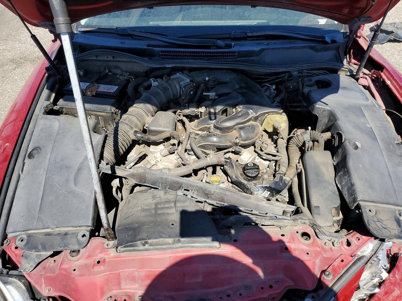 2009 Lexus Is 250 Red vin: JTHBK262X95097083