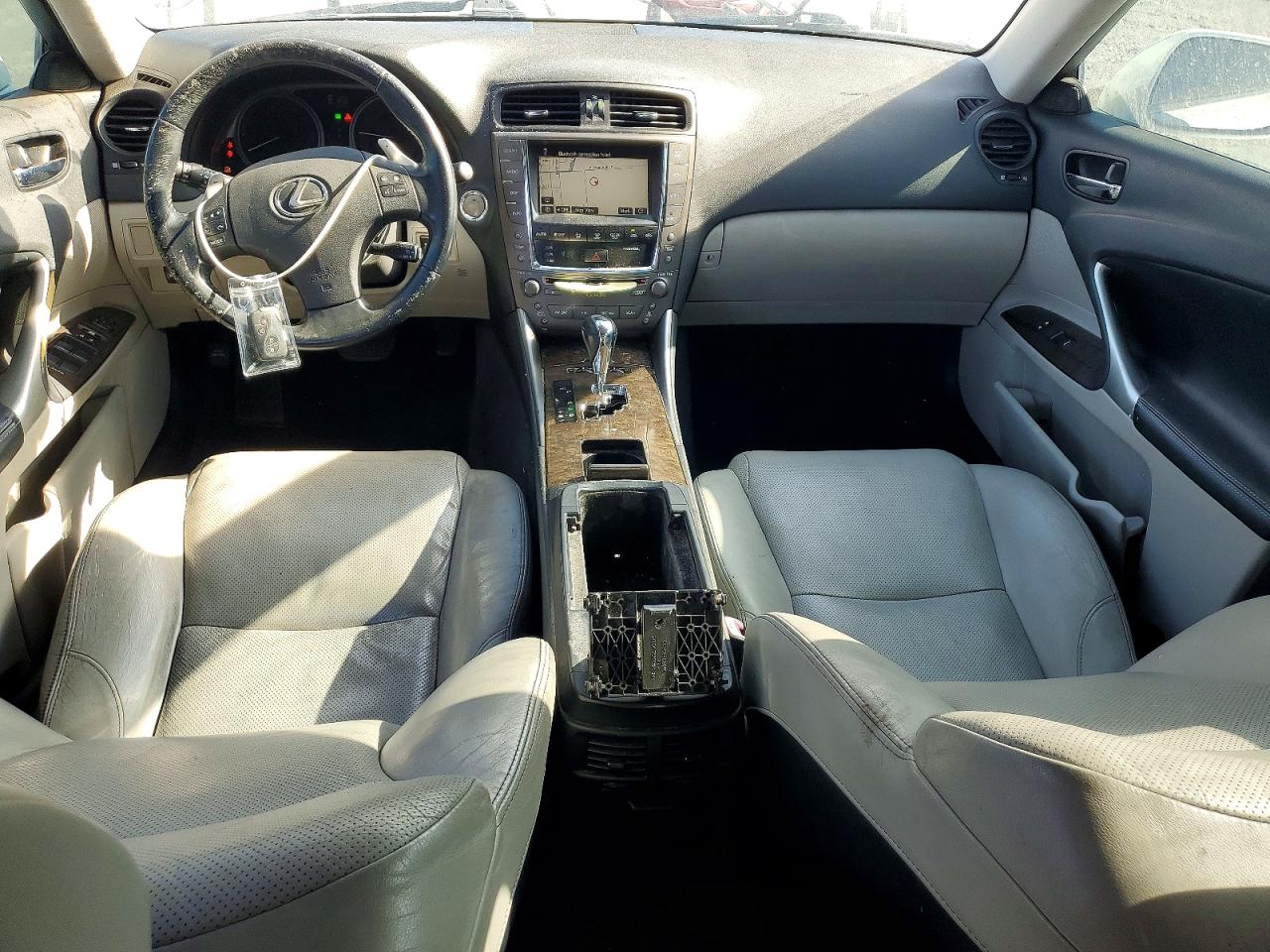 2009 Lexus Is 250 Base White vin: JTHBK262X95105327