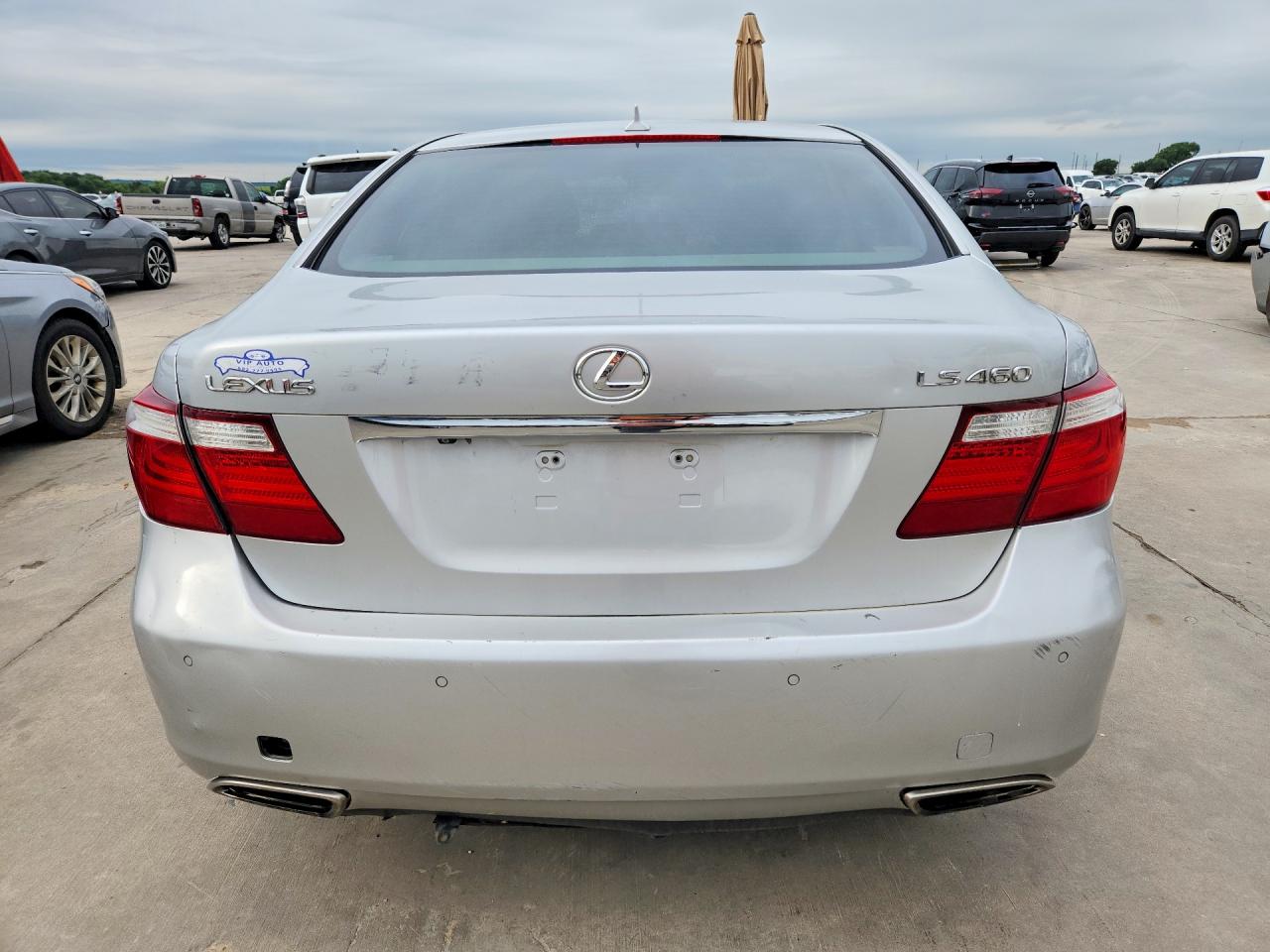 2007 Lexus Ls 460 Silver vin: JTHBL46F075029397
