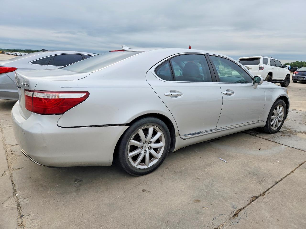 2007 Lexus Ls 460 Silver vin: JTHBL46F075029397