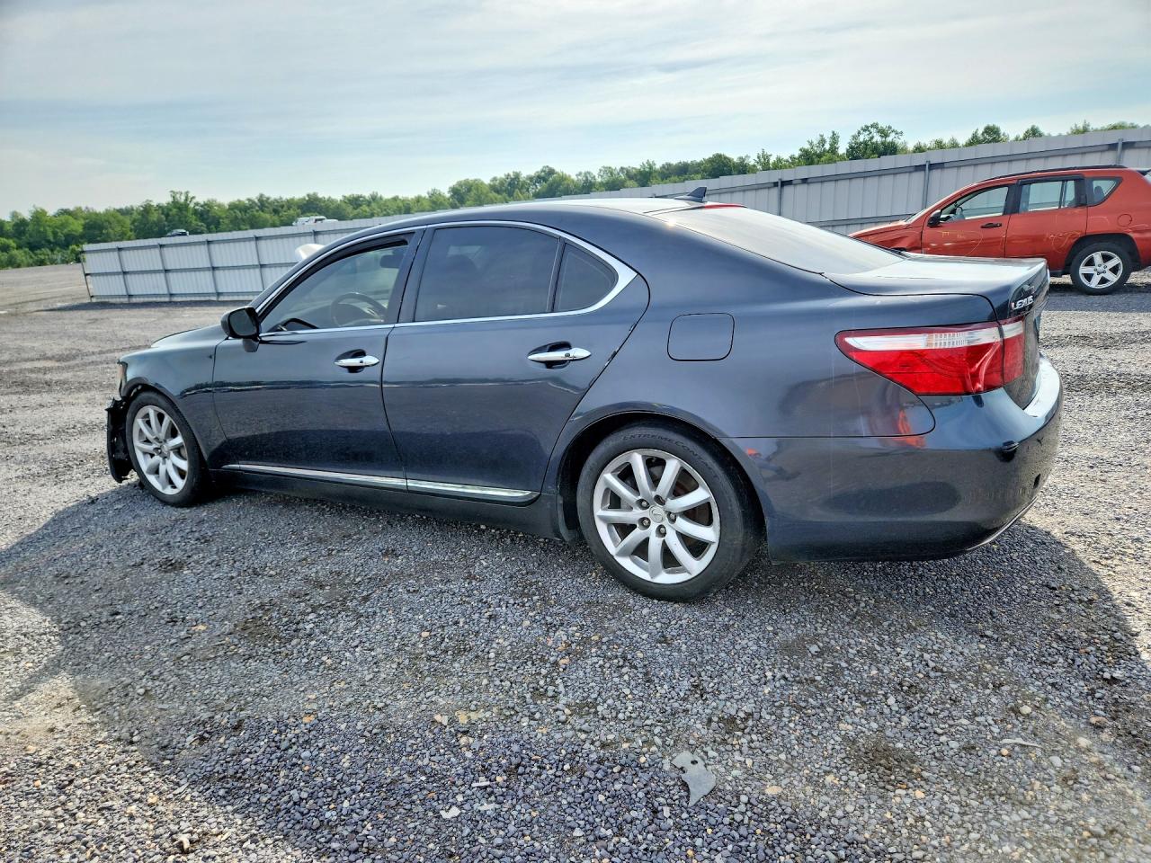 2007 Lexus Ls 460 Black vin: JTHBL46F075035555