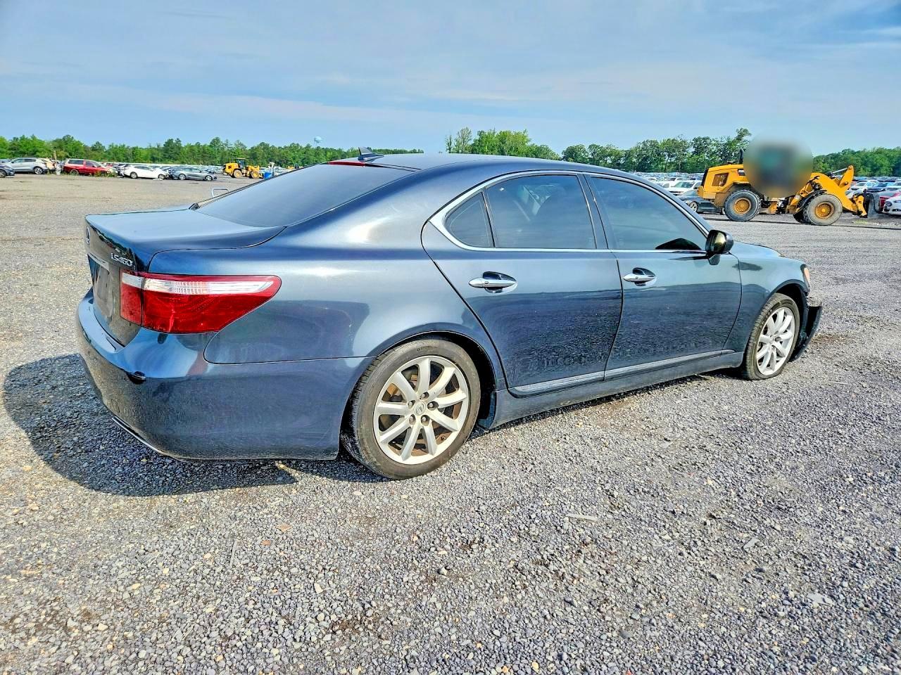 2007 Lexus Ls 460 Black vin: JTHBL46F075035555