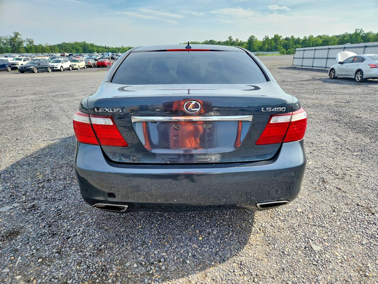 2007 Lexus Ls 460 Black vin: JTHBL46F075035555