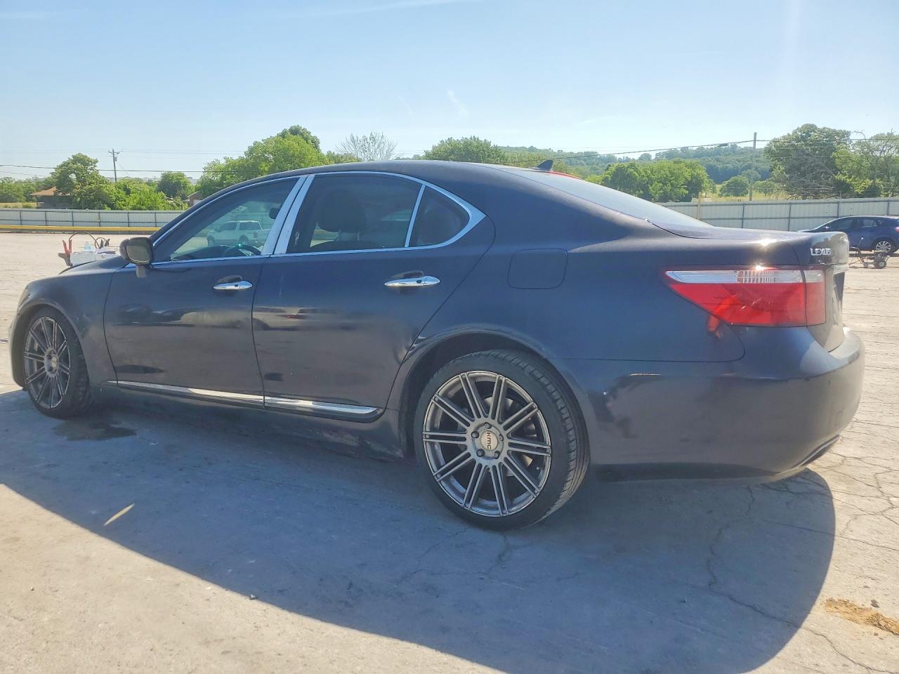 2007 Lexus Ls 460 Черный vin: JTHBL46F075050511