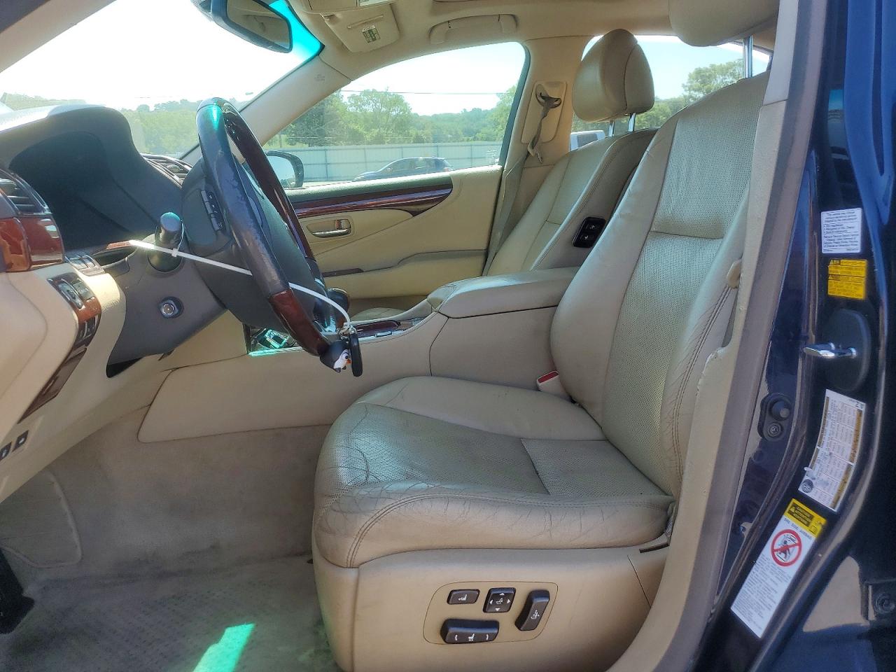 2007 Lexus Ls 460 Черный vin: JTHBL46F075050511