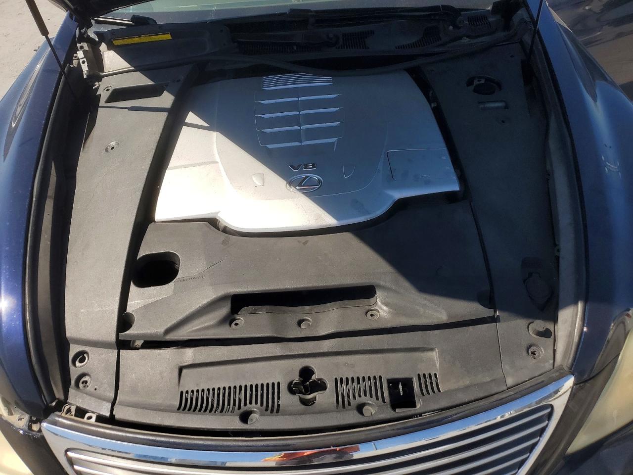 2007 Lexus Ls 460 Черный vin: JTHBL46F075050511