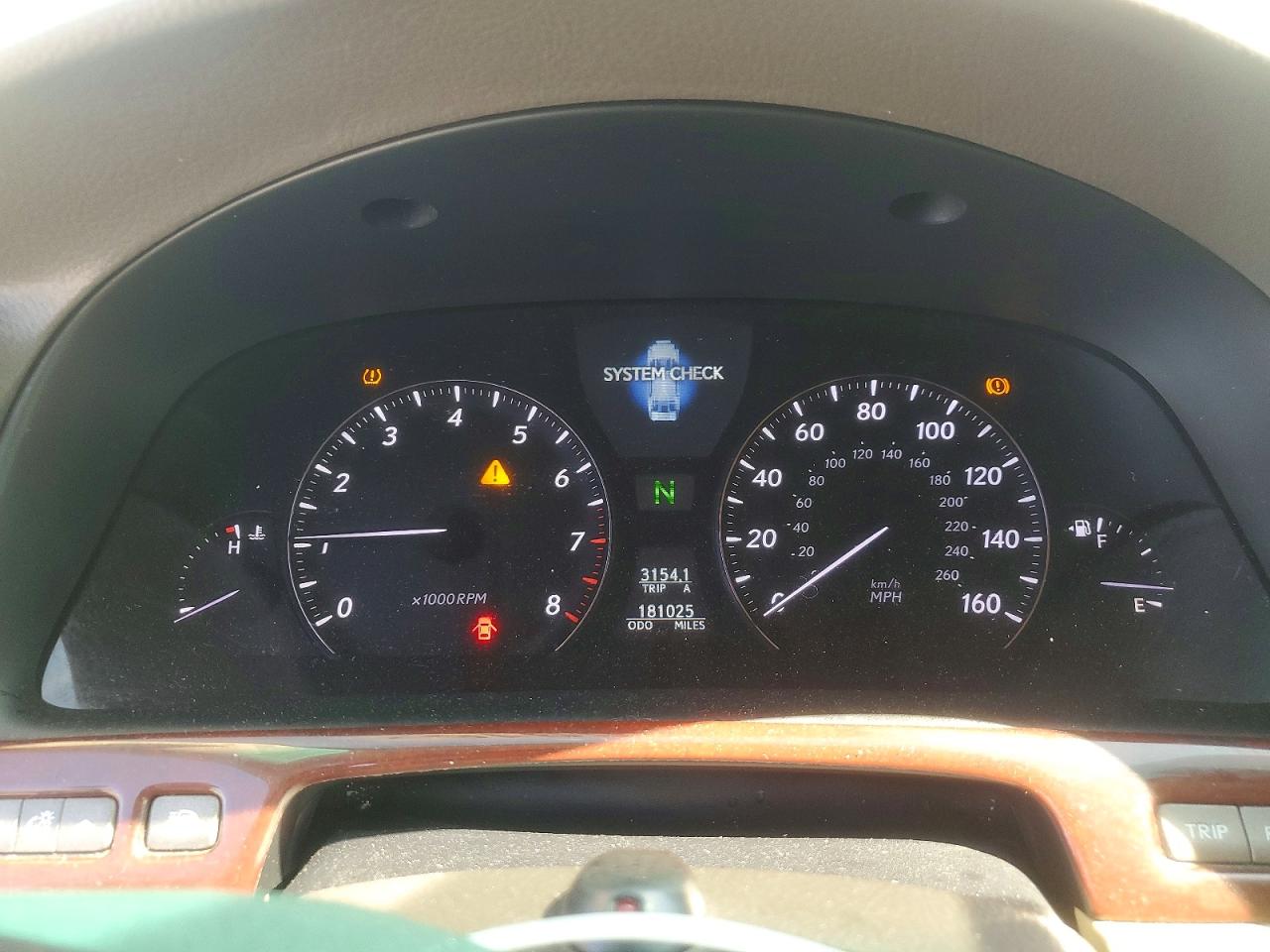 2007 Lexus Ls 460 Черный vin: JTHBL46F075050511