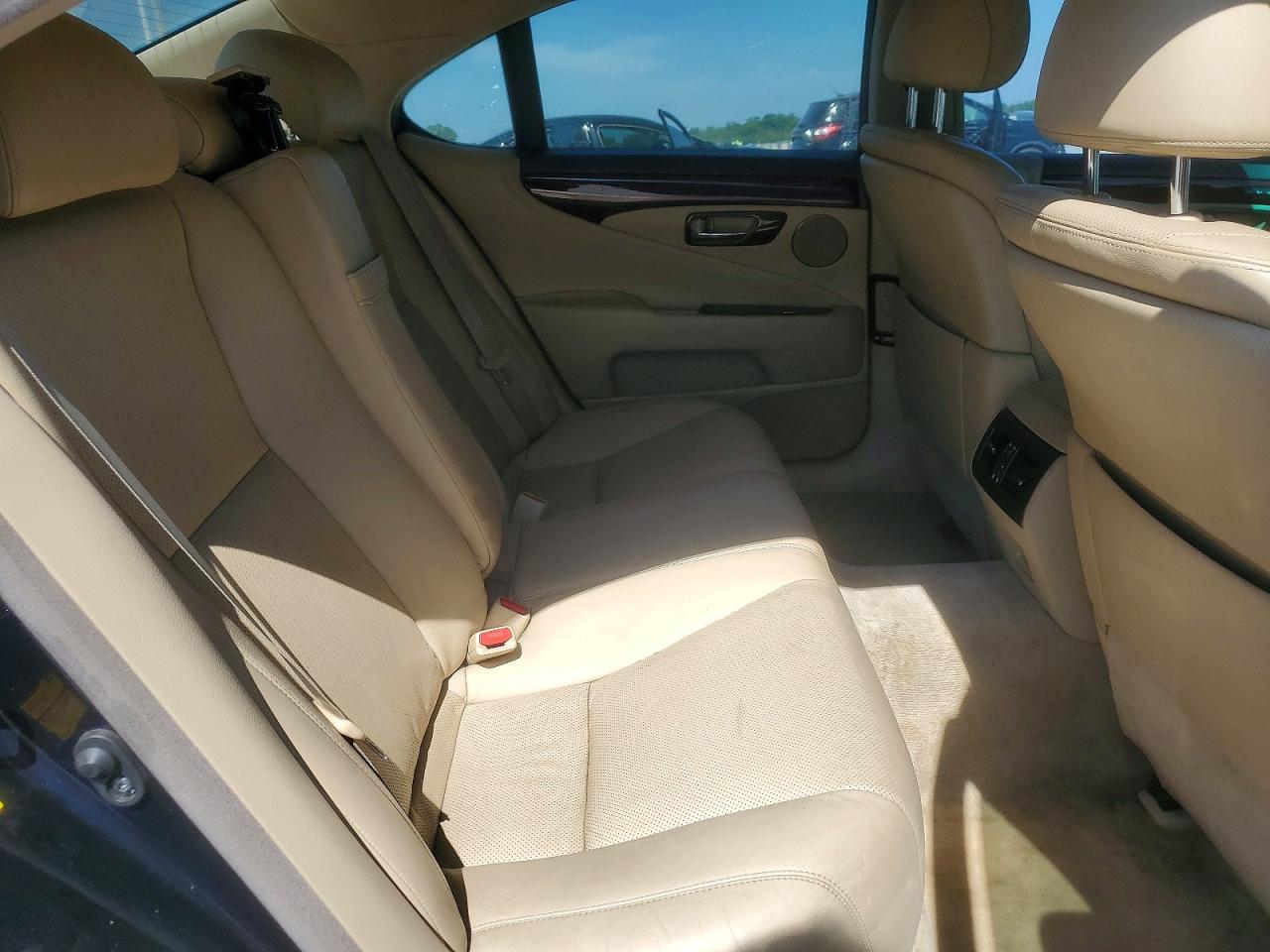 2007 Lexus Ls 460 Черный vin: JTHBL46F075050511