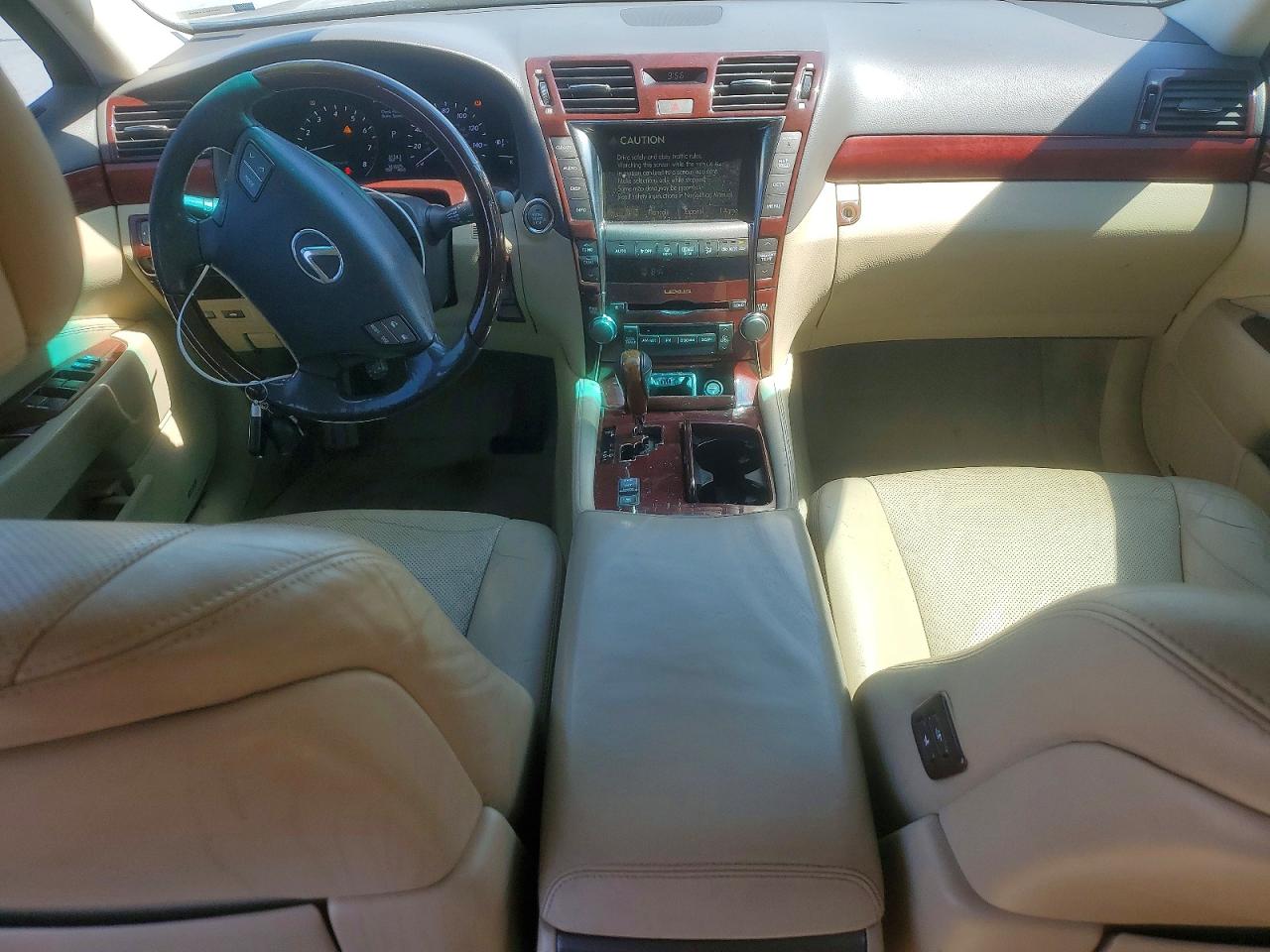 2007 Lexus Ls 460 Черный vin: JTHBL46F075050511