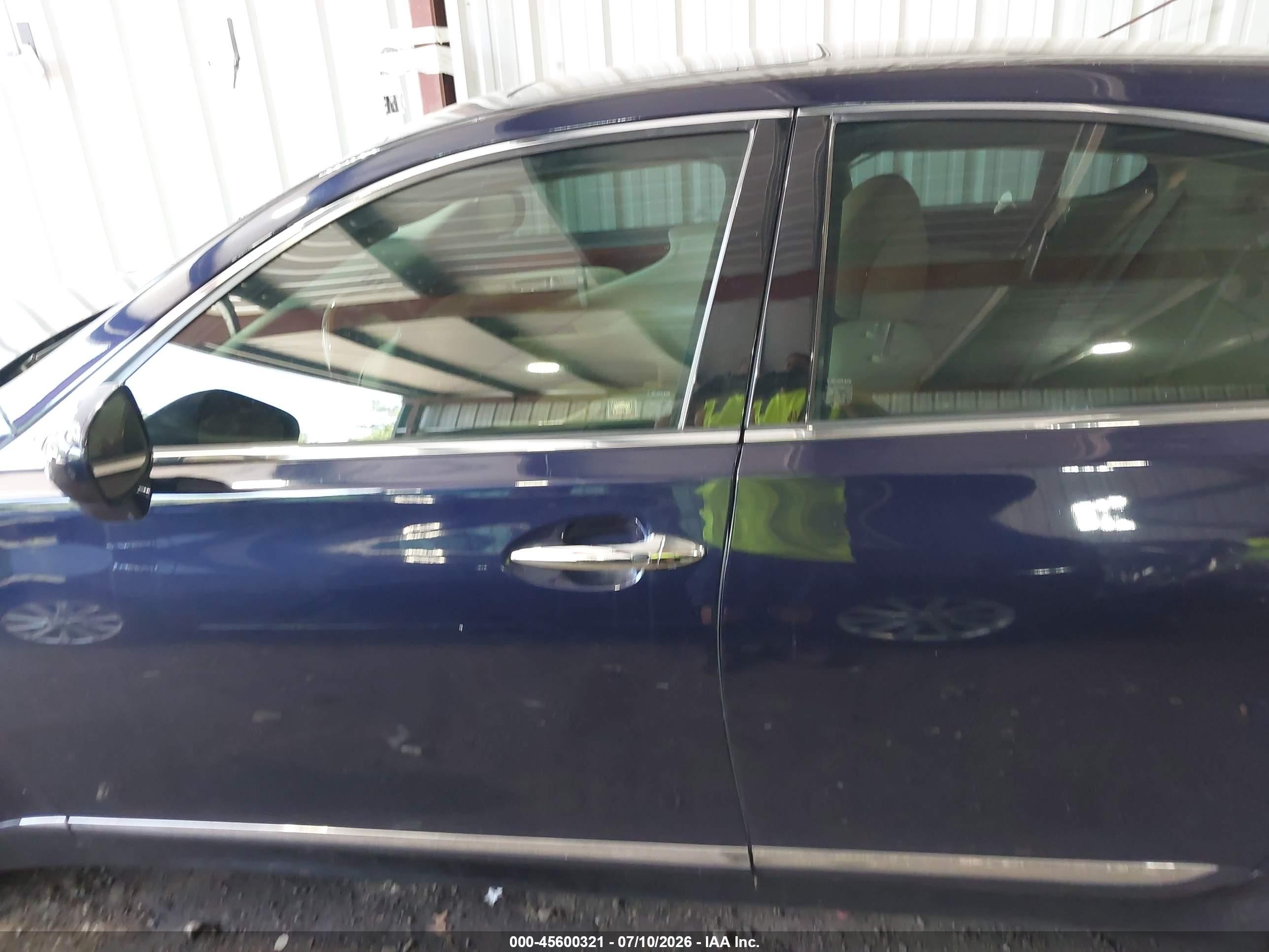 2008 Lexus Ls 460   Dark Blue vin: JTHBL46F085052213