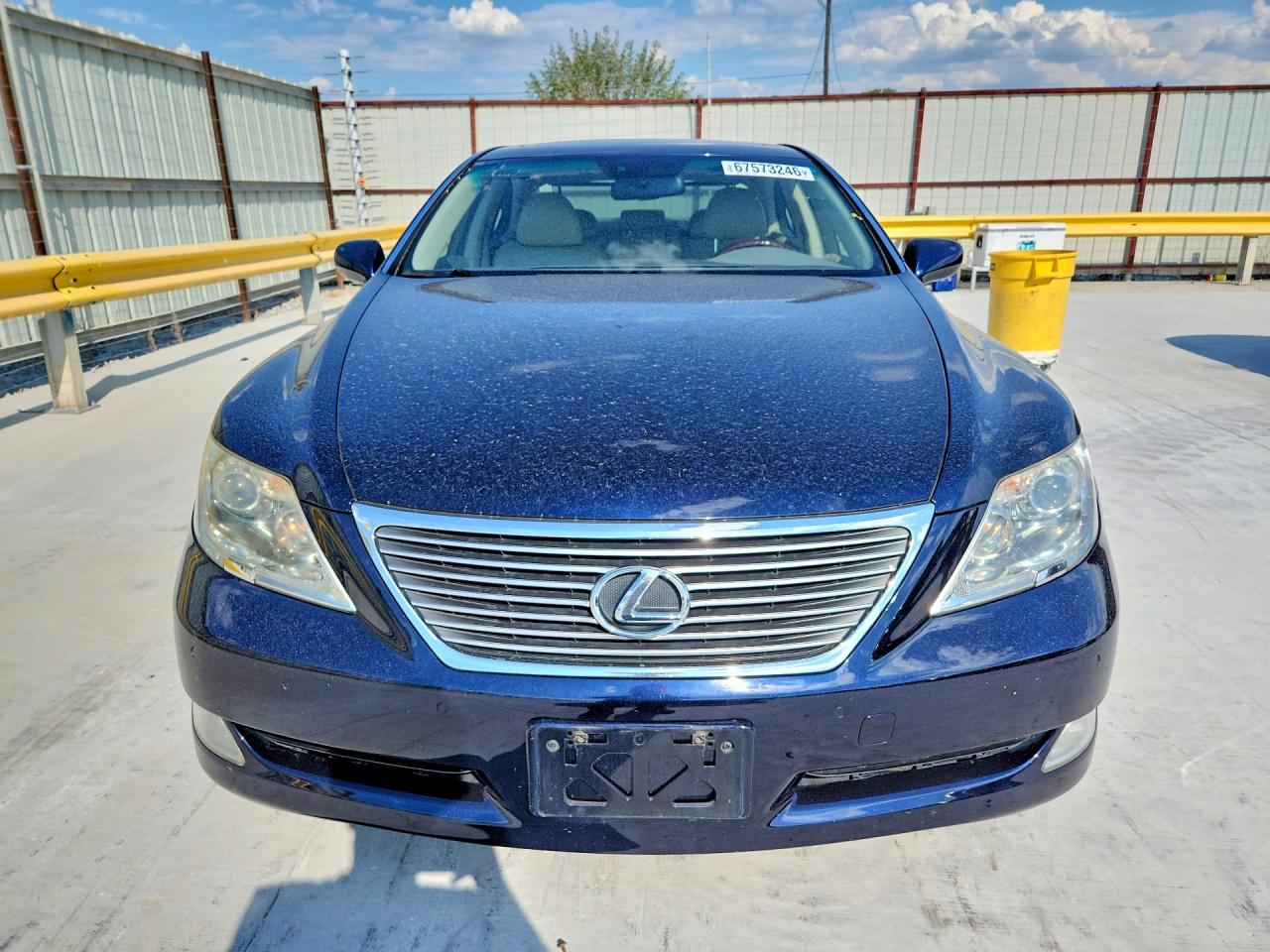 2008 Lexus Ls 460 Blue vin: JTHBL46F085061140