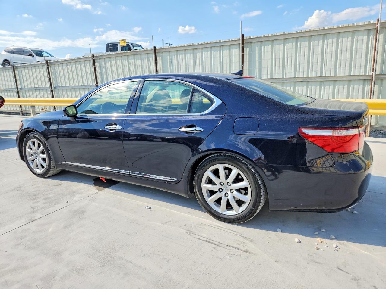 2008 Lexus Ls 460 Blue vin: JTHBL46F085061140