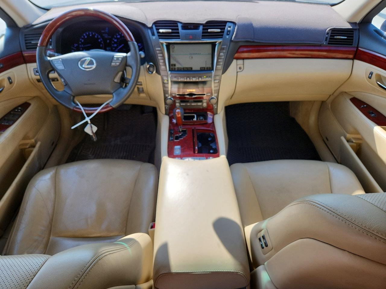 2008 Lexus Ls 460 Blue vin: JTHBL46F085061140