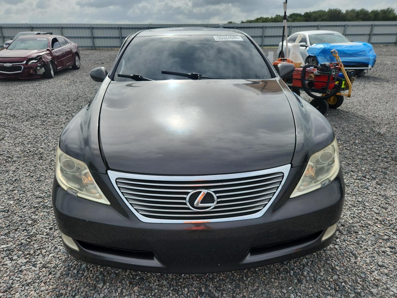 2008 Lexus Ls 460 Gray vin: JTHBL46F085068251