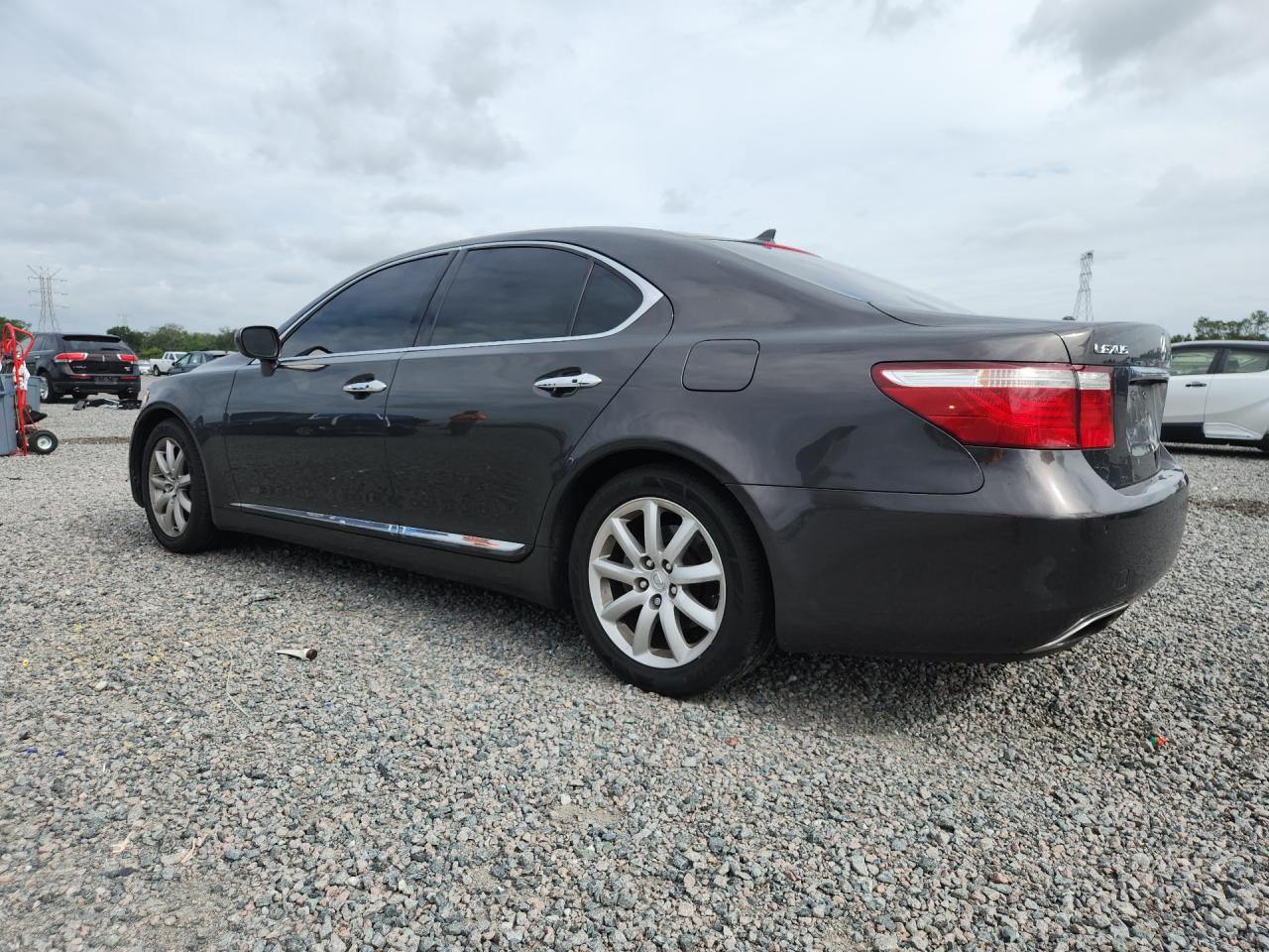 2008 Lexus Ls 460 Gray vin: JTHBL46F085068251