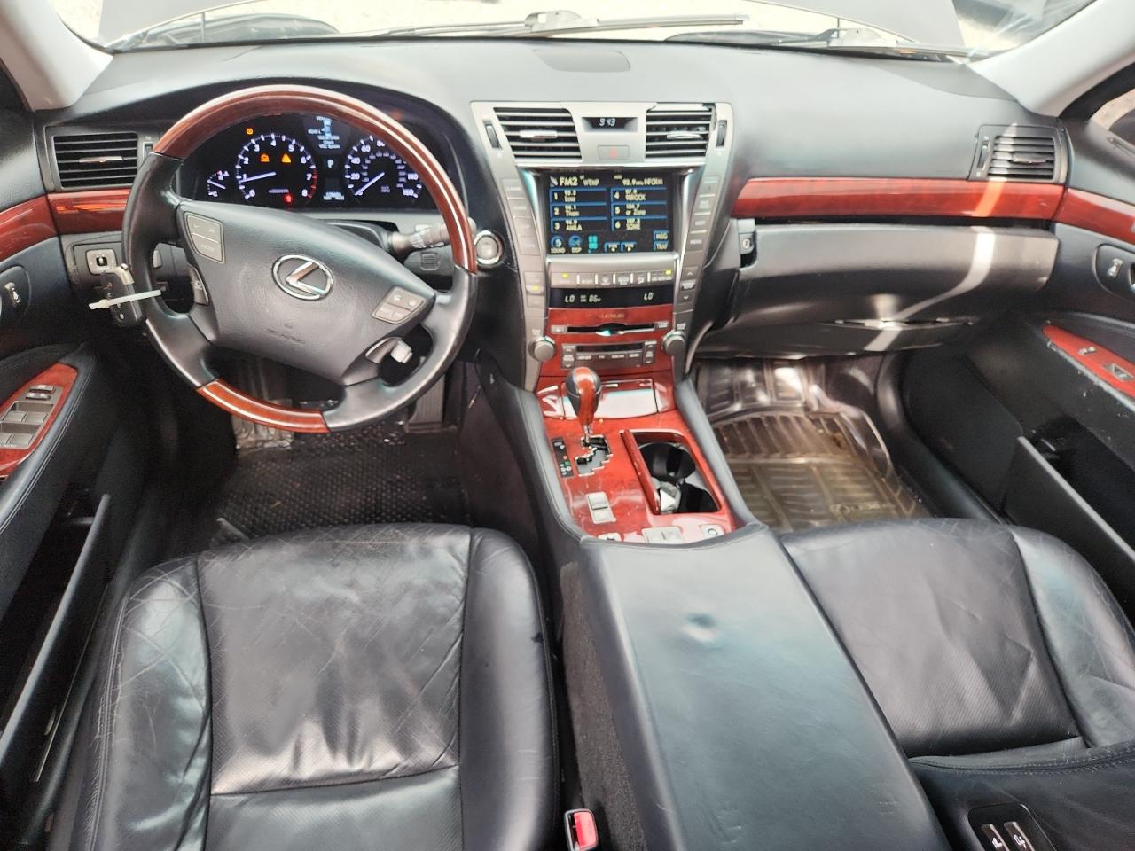 2008 Lexus Ls 460 Gray vin: JTHBL46F085068251