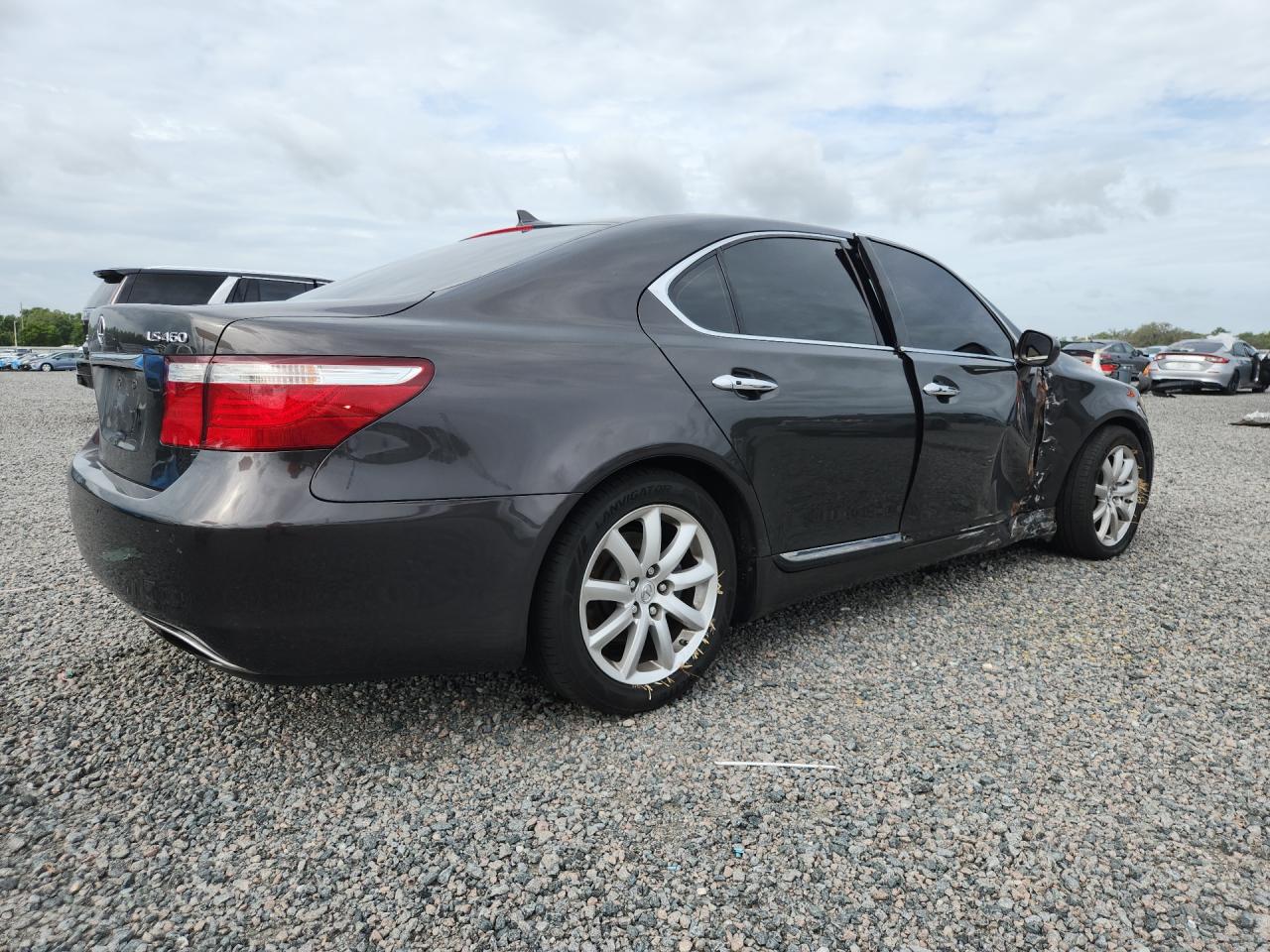 2008 Lexus Ls 460 Gray vin: JTHBL46F085068251