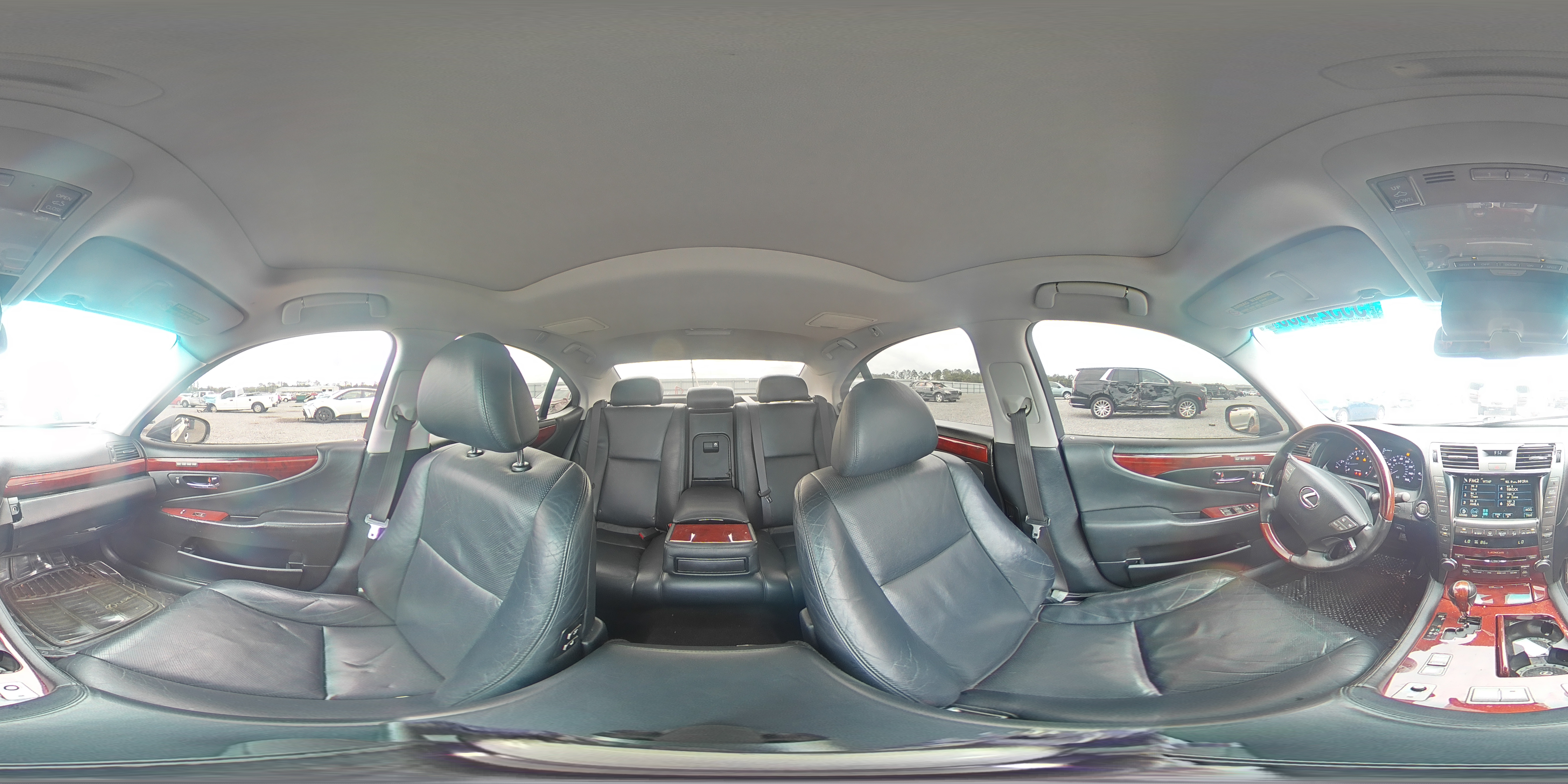 2008 Lexus Ls 460 Gray vin: JTHBL46F085068251