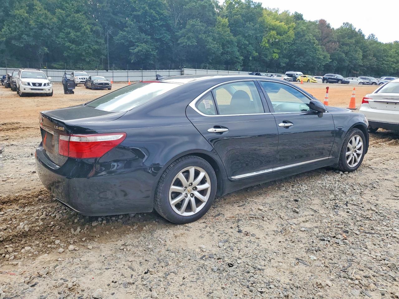2008 Lexus Ls 460 Black vin: JTHBL46F085068511