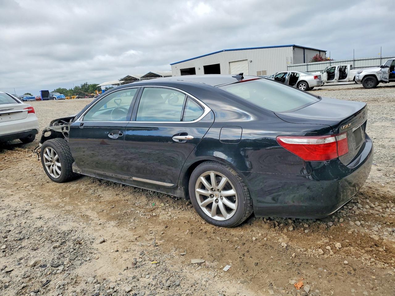 2008 Lexus Ls 460 Black vin: JTHBL46F085068511