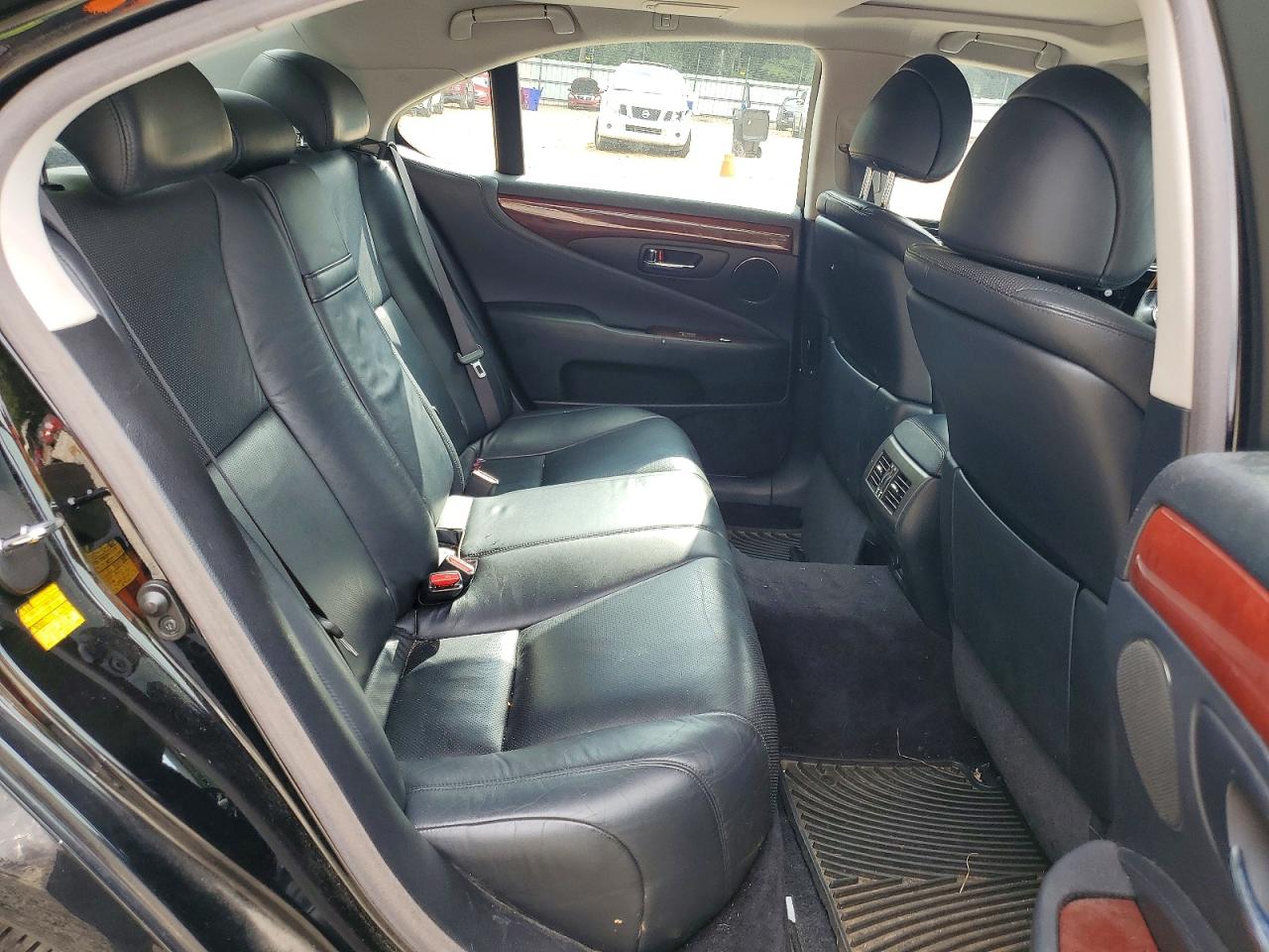 2008 Lexus Ls 460 Black vin: JTHBL46F085068511