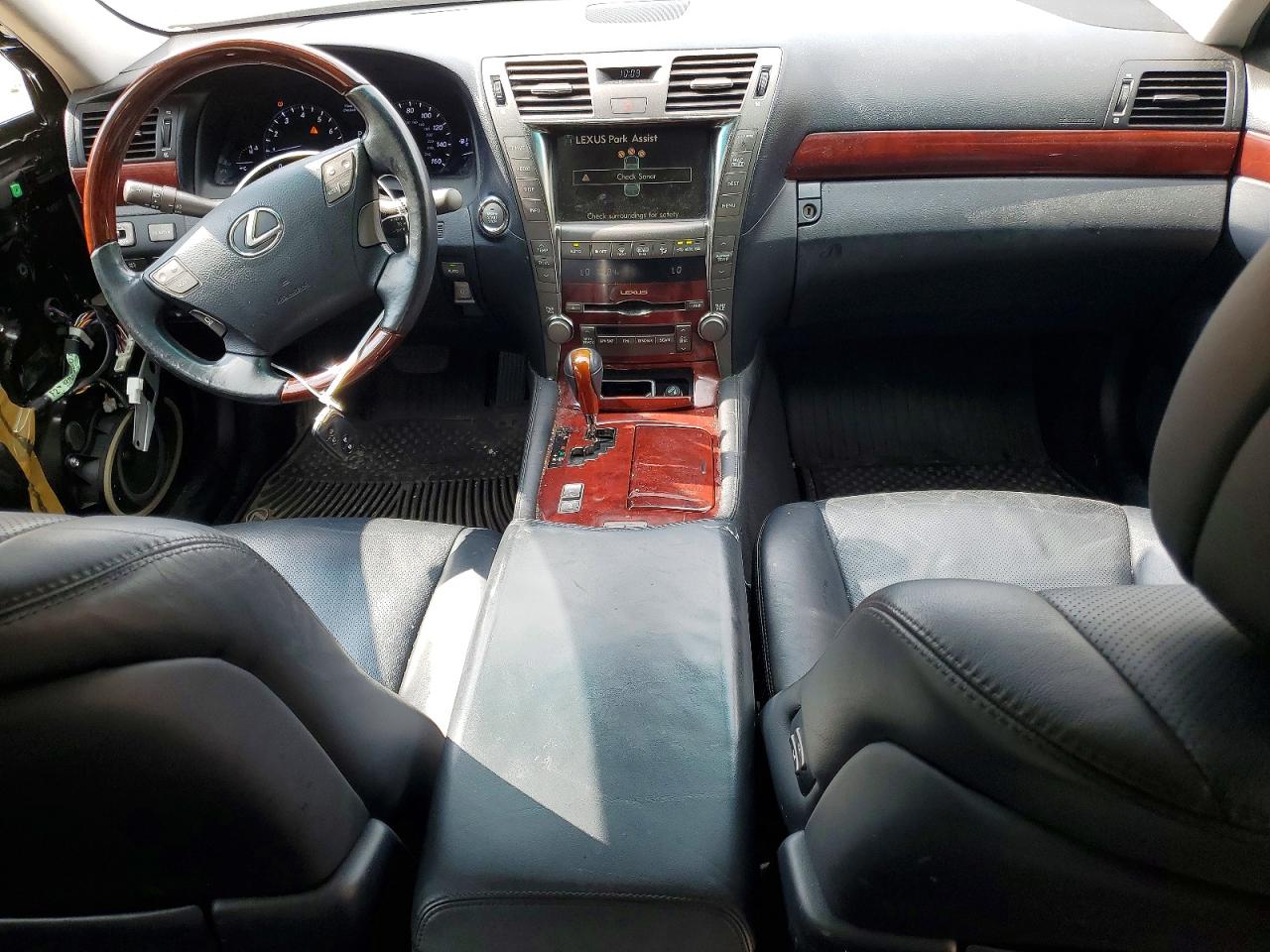 2008 Lexus Ls 460 Black vin: JTHBL46F085068511