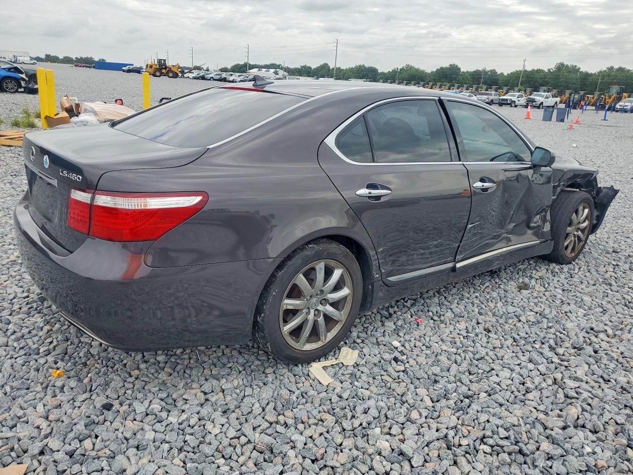 2008 Lexus Ls 460 Charcoal vin: JTHBL46F085070825