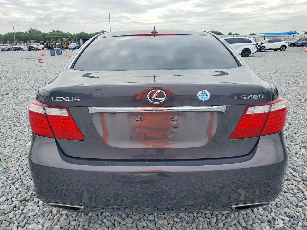 2008 Lexus Ls 460 Charcoal vin: JTHBL46F085070825