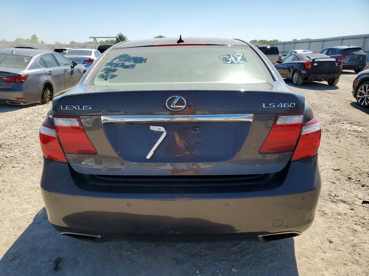 2008 Lexus Ls 460 Серый vin: JTHBL46F085072364