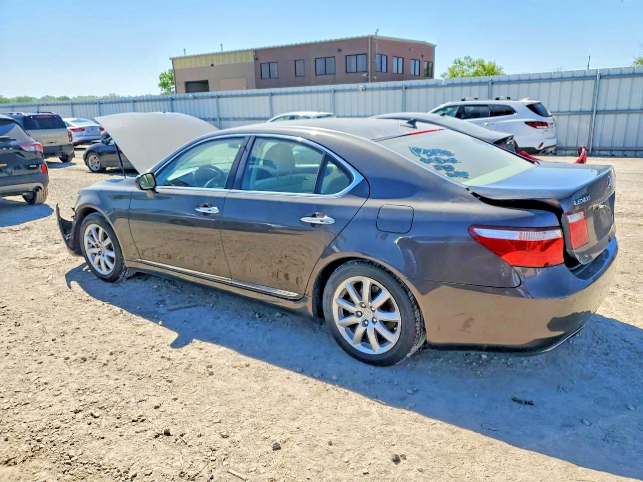 2008 Lexus Ls 460 Серый vin: JTHBL46F085072364