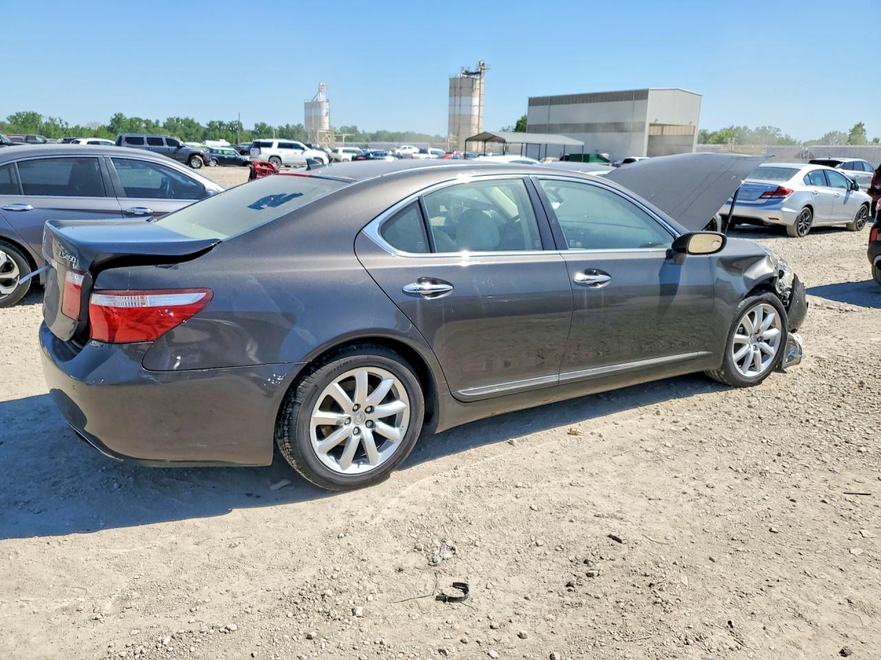 2008 Lexus Ls 460 Серый vin: JTHBL46F085072364