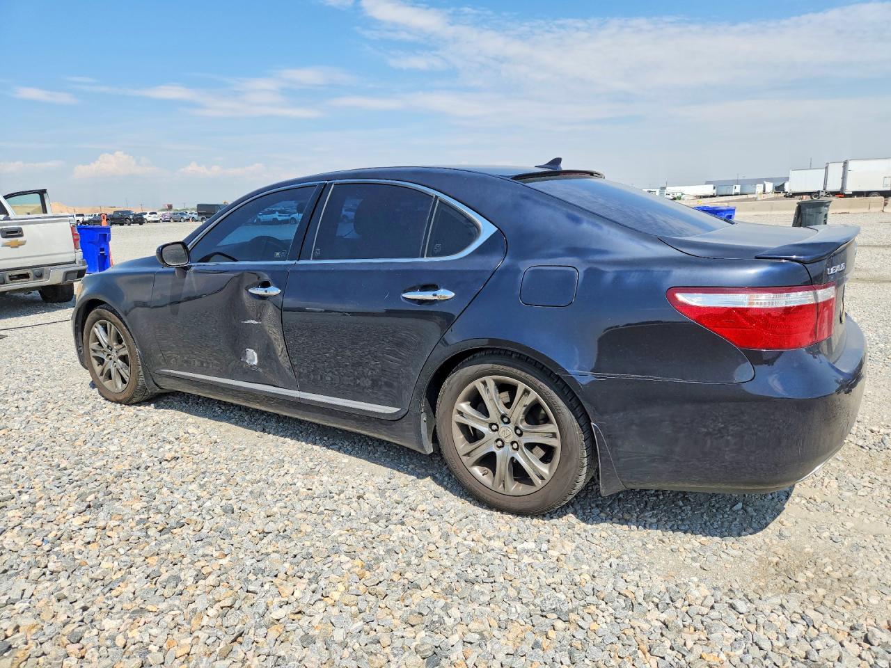 2008 Lexus Ls 460 Black vin: JTHBL46F085073269