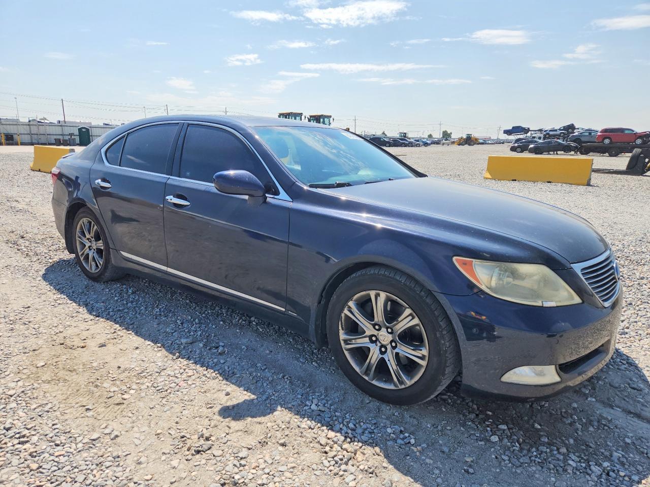 2008 Lexus Ls 460 Black vin: JTHBL46F085073269