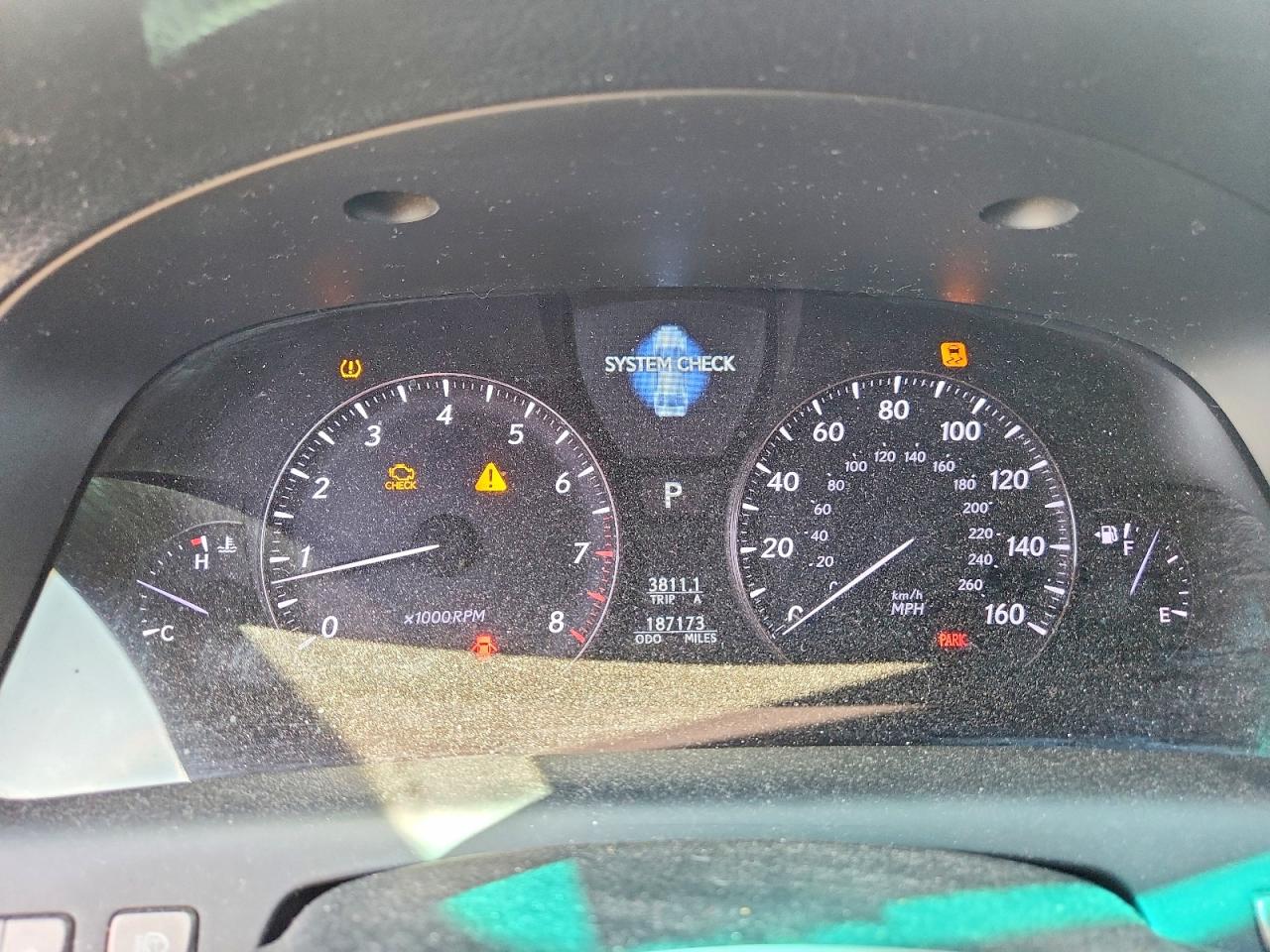 2008 Lexus Ls 460 Black vin: JTHBL46F085073269