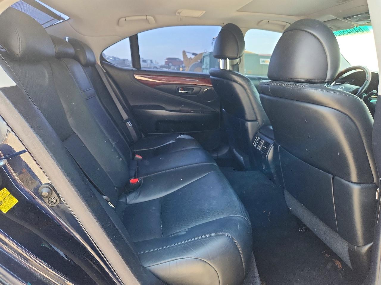 2008 Lexus Ls 460 Black vin: JTHBL46F085073269