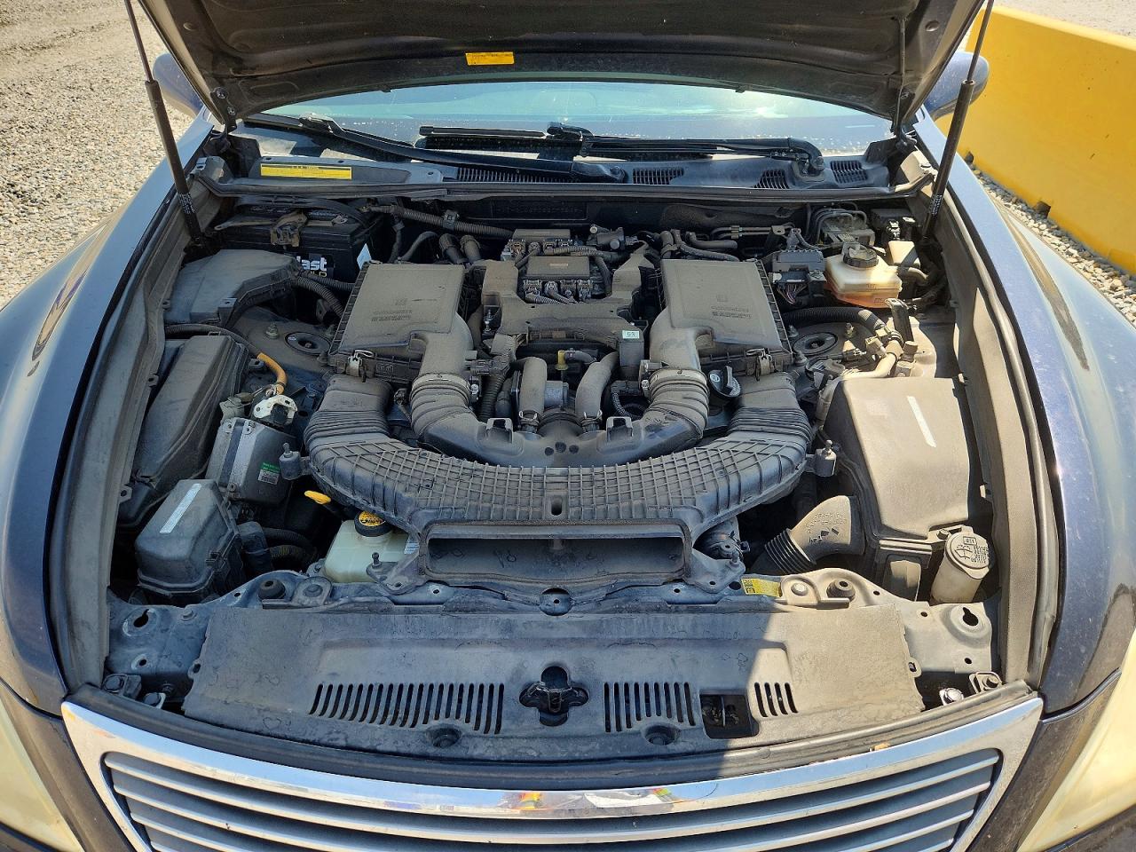 2008 Lexus Ls 460 Black vin: JTHBL46F085073269