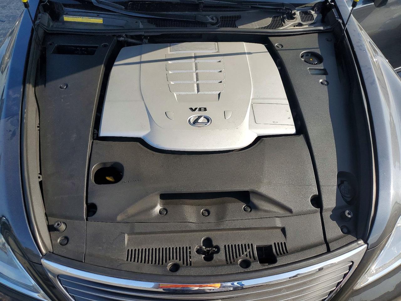 2008 Lexus Ls 460 Charcoal vin: JTHBL46F085074387