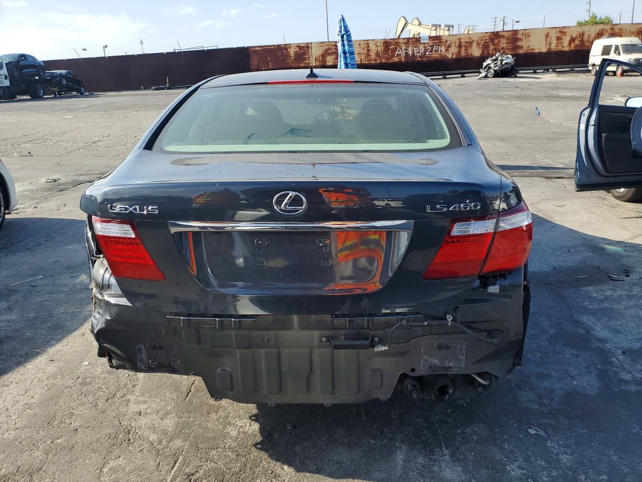 2008 Lexus Ls 460 Charcoal vin: JTHBL46F085074387