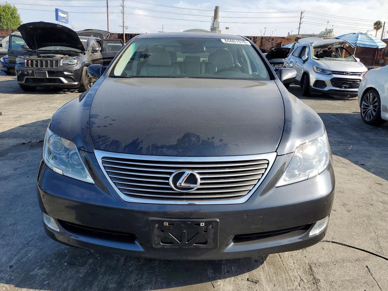 2008 Lexus Ls 460 Charcoal vin: JTHBL46F085074387