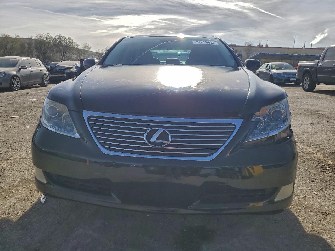 2008 Lexus Ls 460 Black vin: JTHBL46F085082330