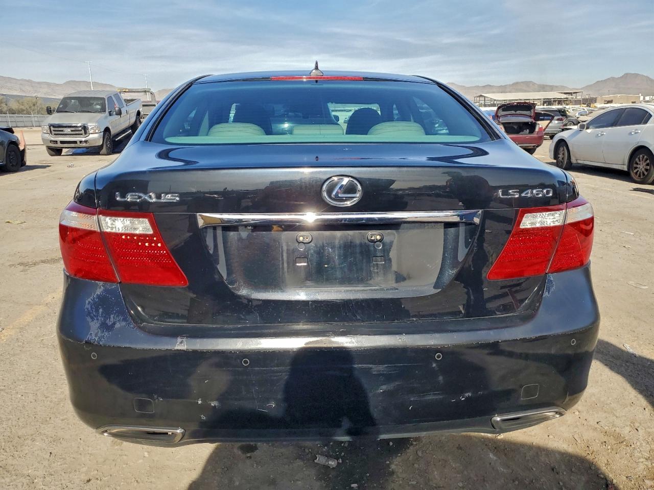 2008 Lexus Ls 460 Black vin: JTHBL46F085082330
