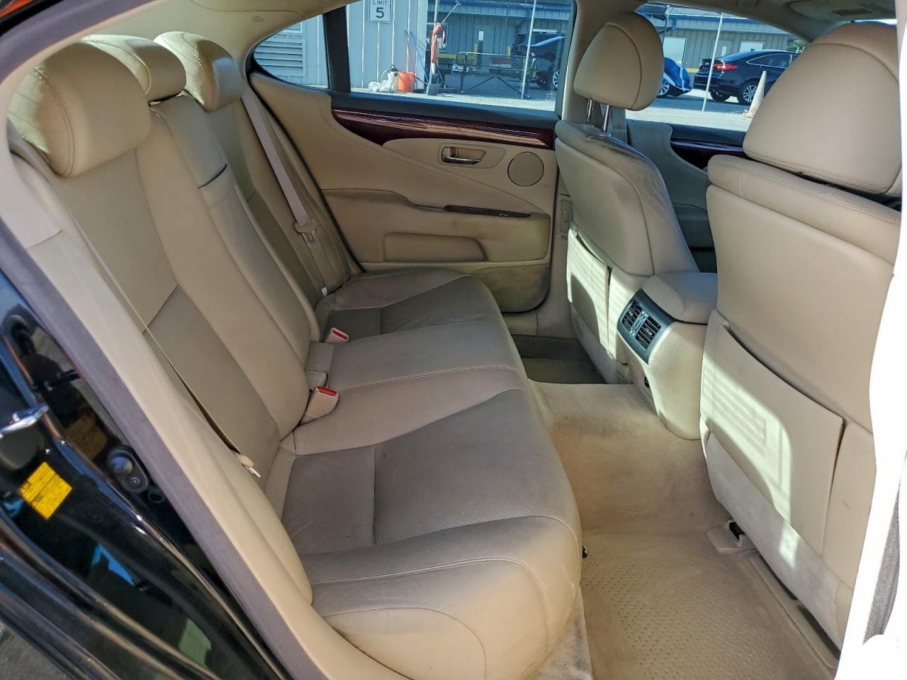 2008 Lexus Ls 460 Black vin: JTHBL46F085082330