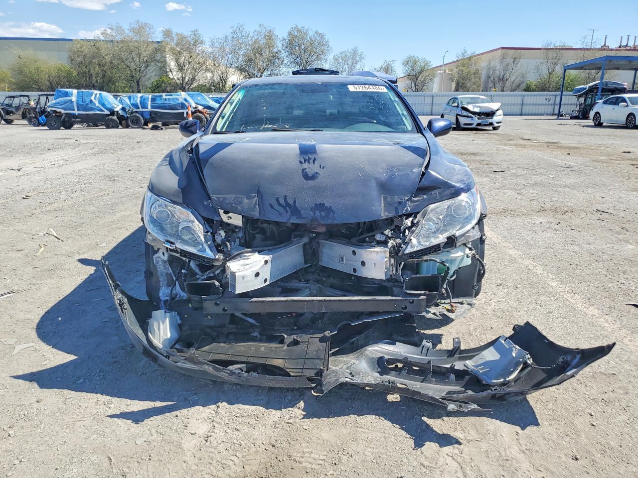 2009 Lexus Ls 460 Blue vin: JTHBL46F095086931
