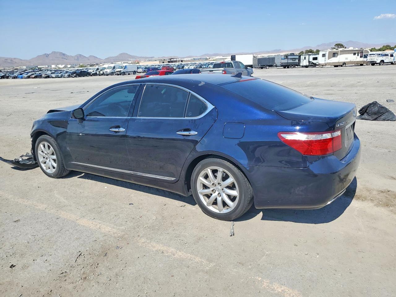 2009 Lexus Ls 460 Blue vin: JTHBL46F095086931